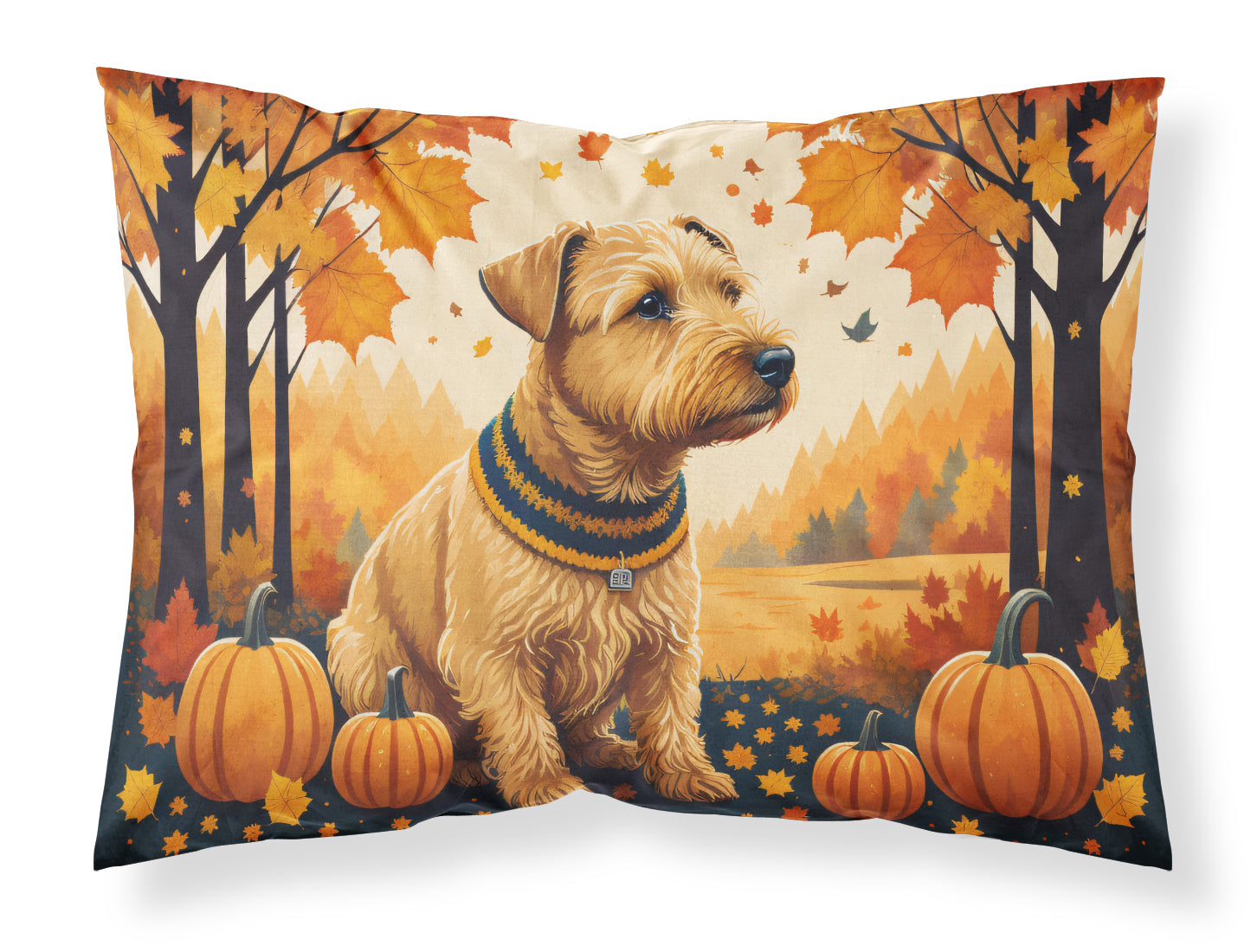 Buy this Lakeland Terrier Fall Standard Pillowcase