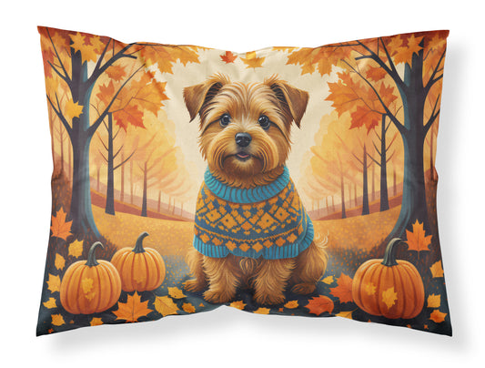Buy this Norfolk Terrier Fall Standard Pillowcase