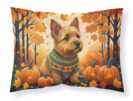 Buy this Norwich Terrier Fall Standard Pillowcase