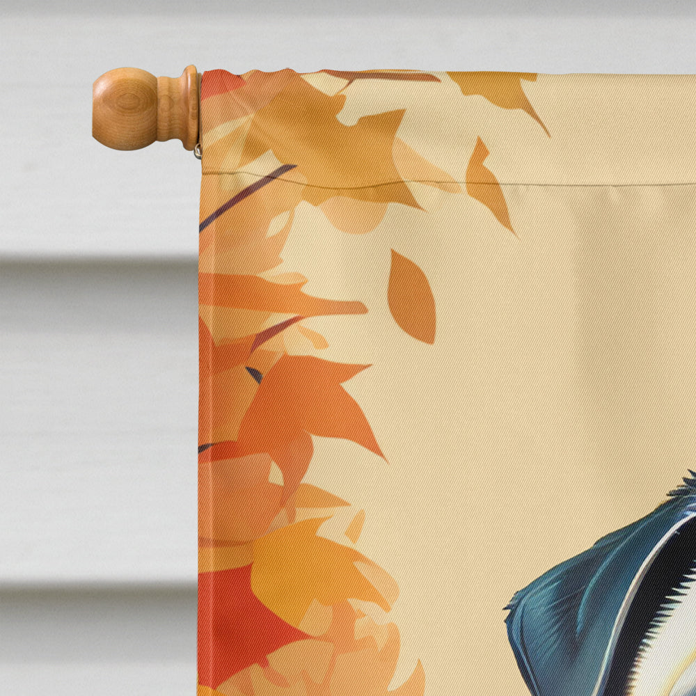 Fawn Pug Fall House Flag