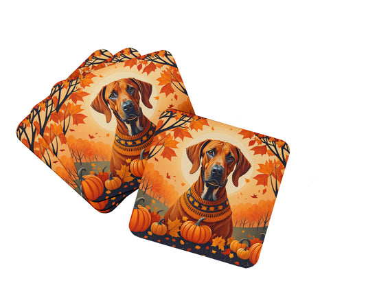 Buy this Rhodesian Ridgeback Fall Foam Coasters