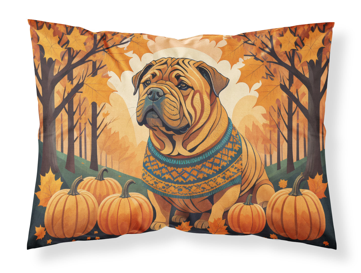 Buy this Shar Pei Fall Standard Pillowcase