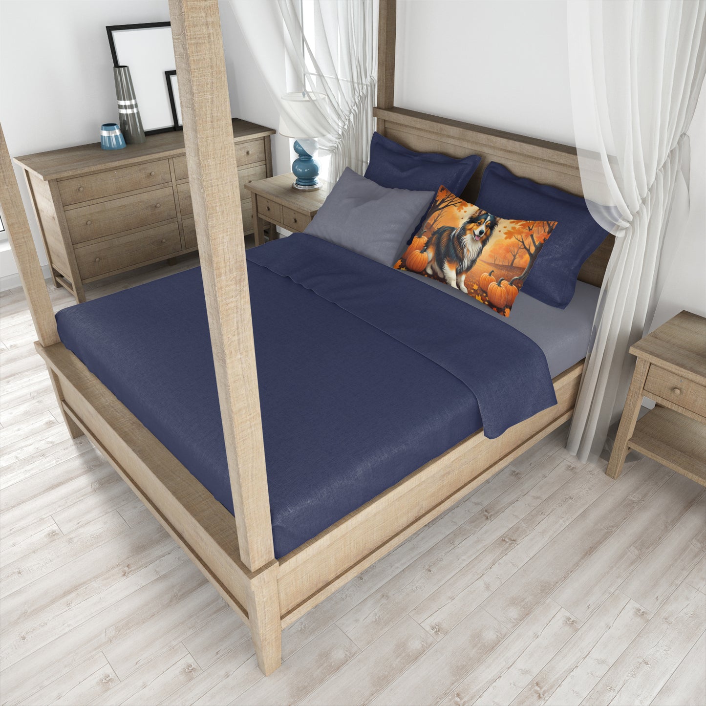 Sheltie Fall Standard Pillowcase