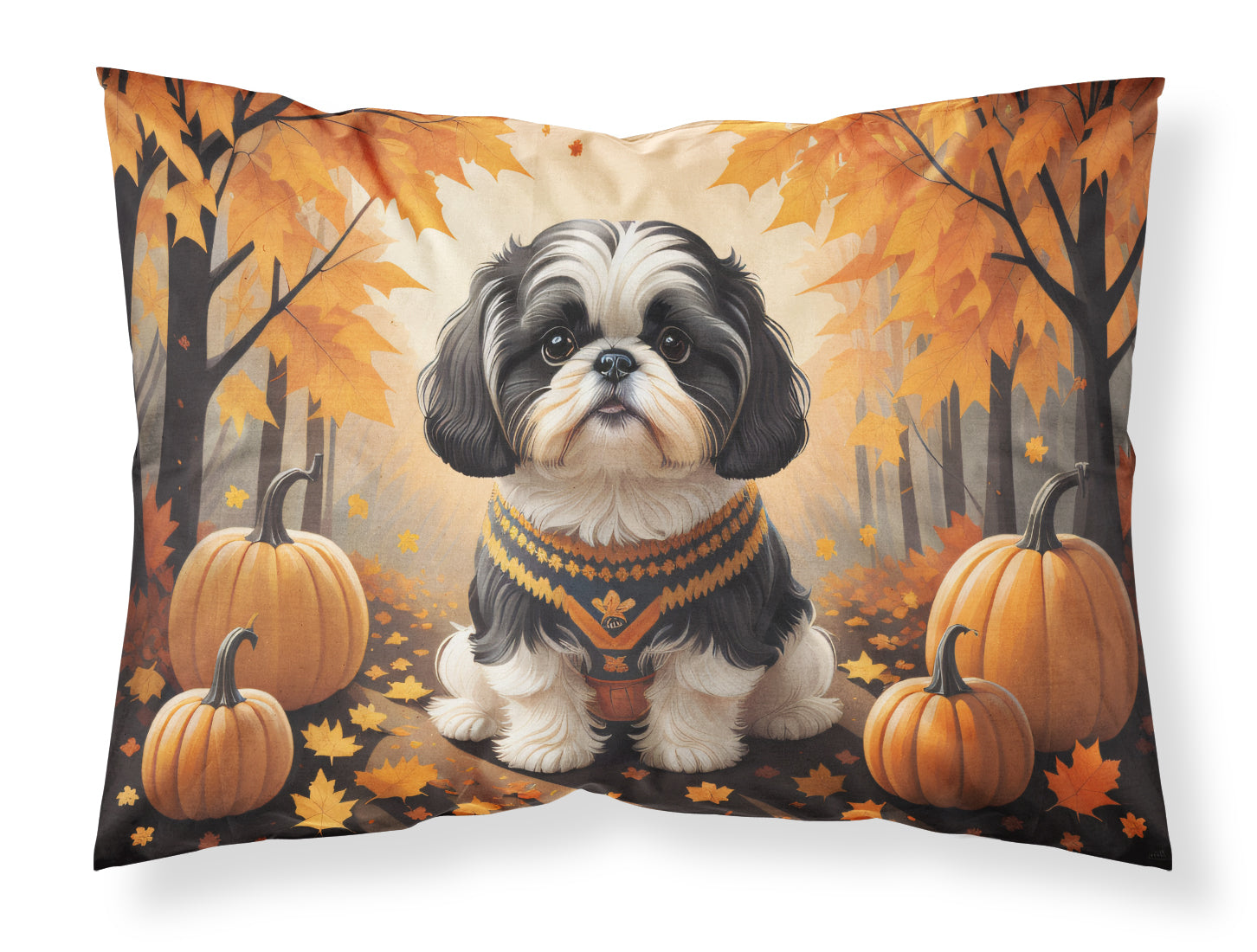 Buy this Shih Tzu Fall Standard Pillowcase