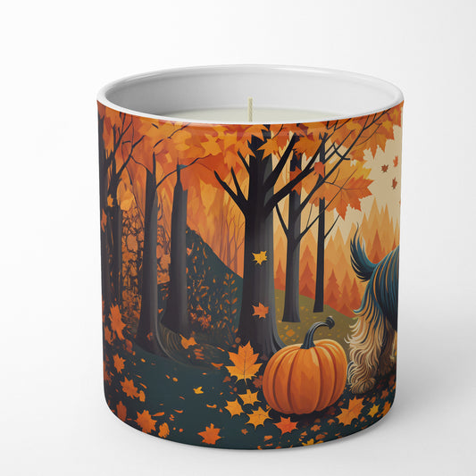 Buy this Silky Terrier Fall Decorative Soy Candle