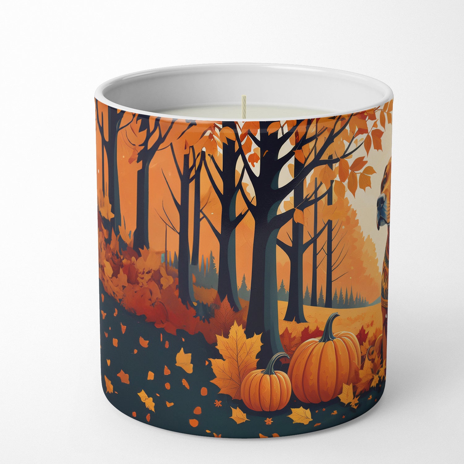 Buy this Vizsla Fall Decorative Soy Candle