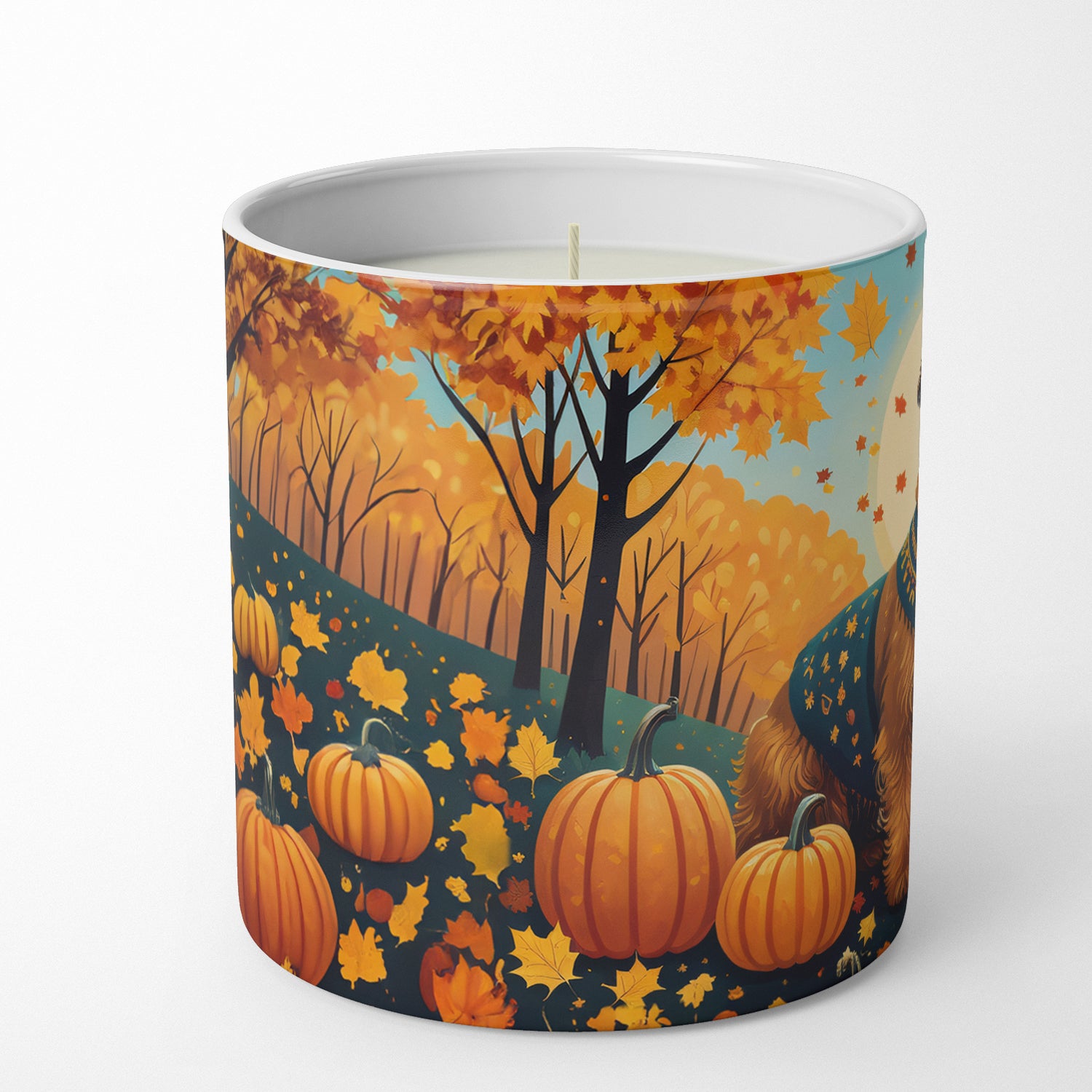 Buy this Welsh Terrier Fall Decorative Soy Candle