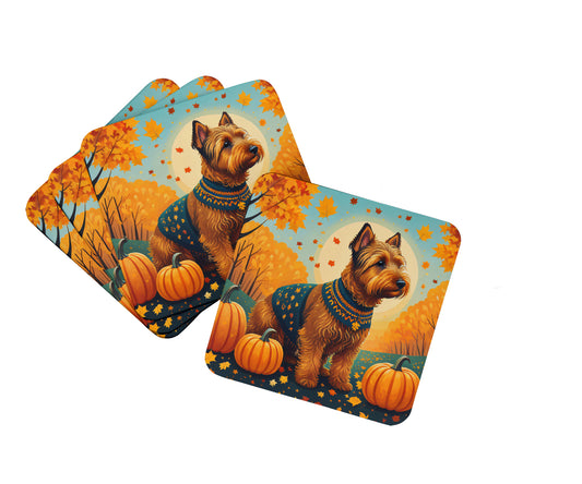 Buy this Welsh Terrier Fall Foam Coasters