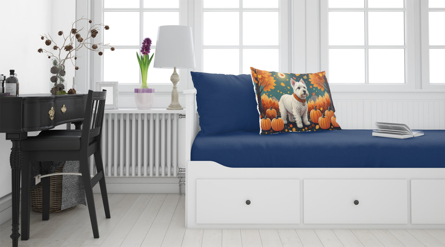 Westie Fall Standard Pillowcase