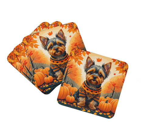 Buy this Yorkshire Terrier Fall Foam Coasters
