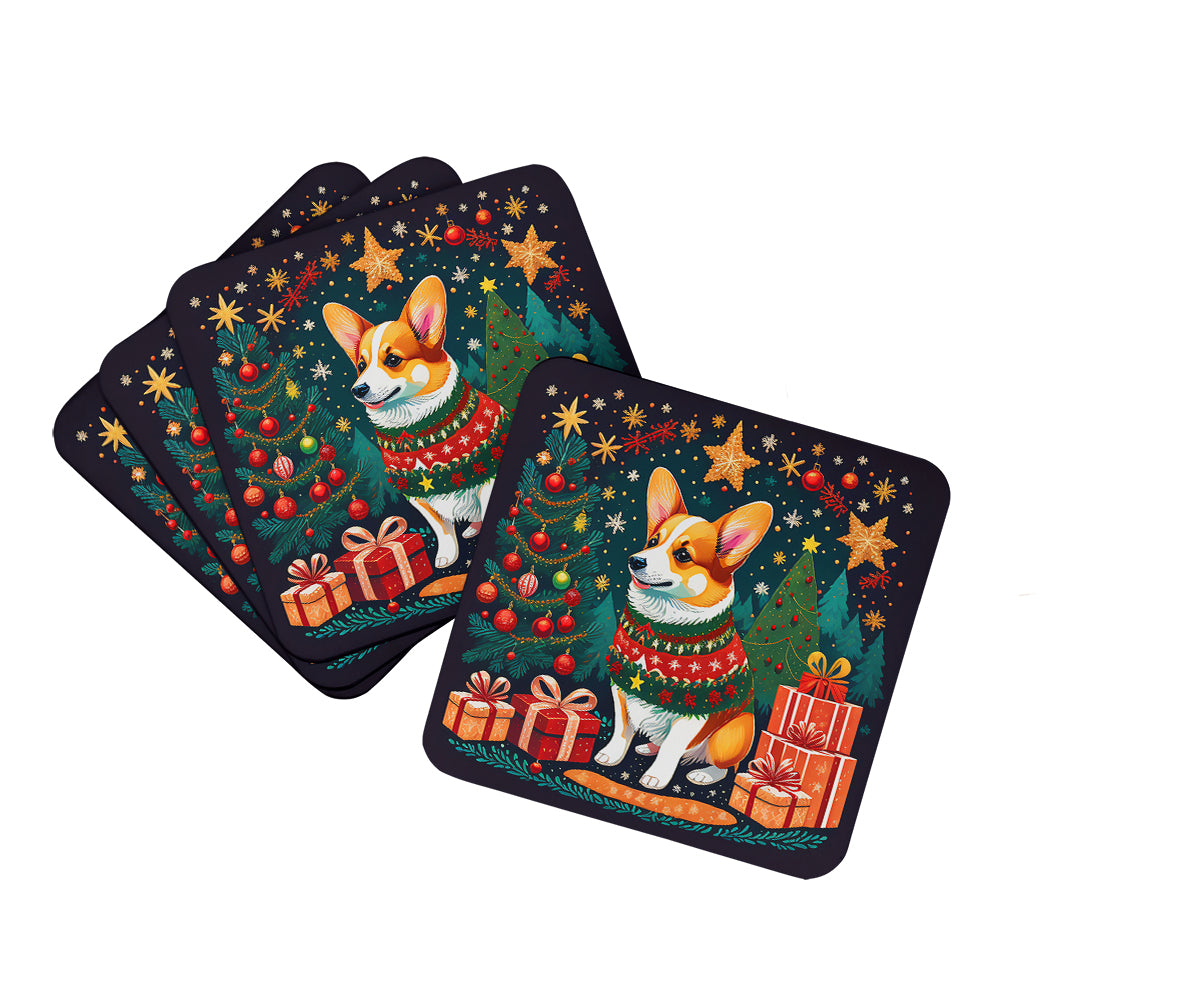 Buy this Corgi Christmas Foam Coasters