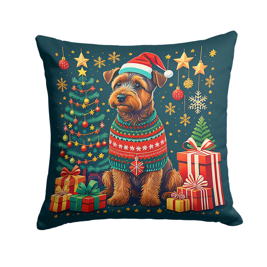 Buy this Welsh Terrier Christmas Throw Pillow