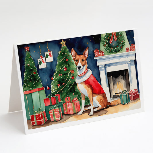 Buy this Basenji Christmas Greeting Cards and Envelopes Pack of 8
