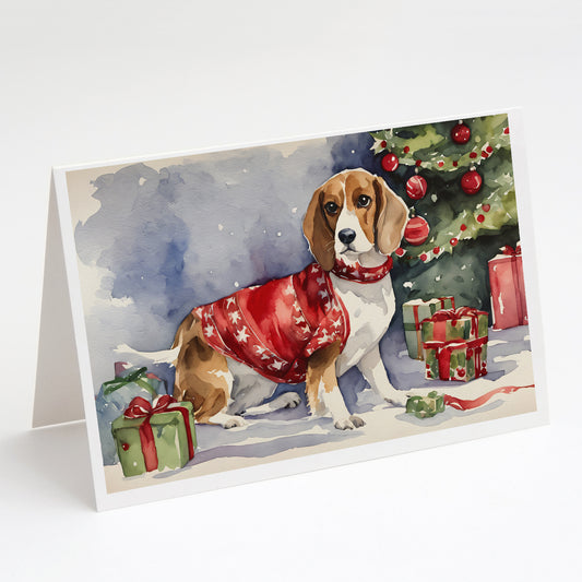 Buy this Beagle Christmas Greeting Cards and Envelopes Pack of 8