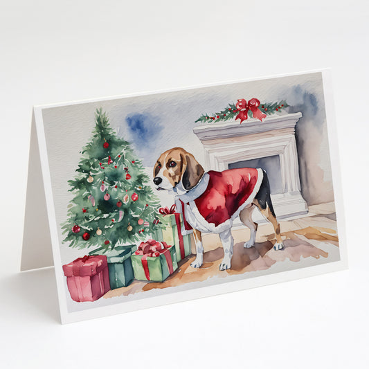Buy this Beagle Christmas Greeting Cards and Envelopes Pack of 8