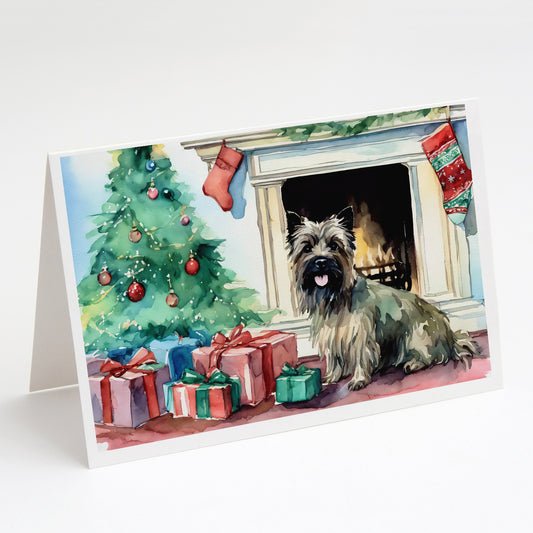 Buy this Cairn Terrier Christmas Greeting Cards and Envelopes Pack of 8