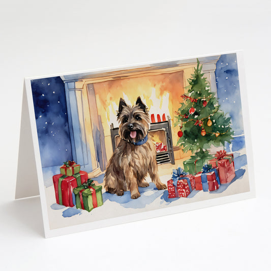 Buy this Cairn Terrier Christmas Greeting Cards and Envelopes Pack of 8