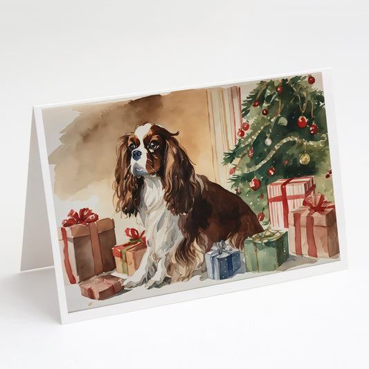 Buy this Cavalier Spaniel Christmas Greeting Cards and Envelopes Pack of 8