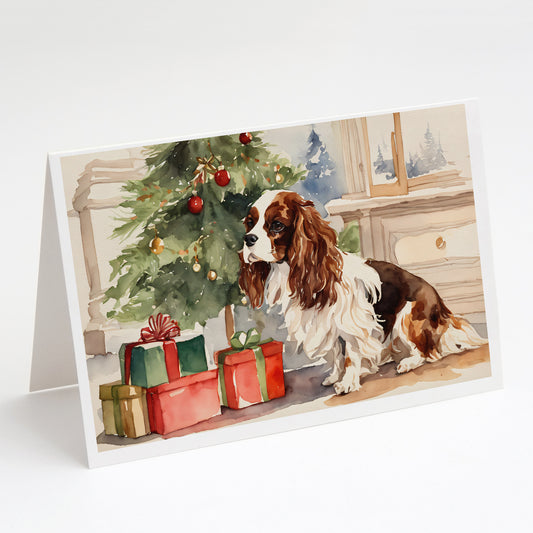 Buy this Cavalier Spaniel Christmas Greeting Cards and Envelopes Pack of 8