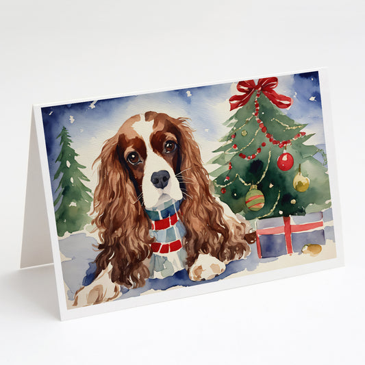 Buy this Cavalier Spaniel Christmas Greeting Cards and Envelopes Pack of 8