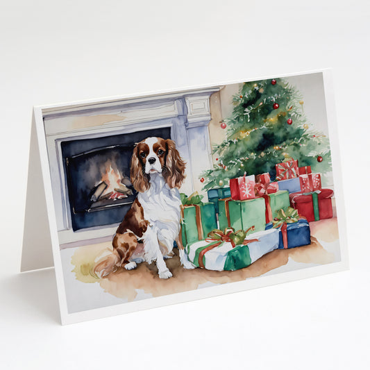 Buy this Cavalier Spaniel Christmas Greeting Cards and Envelopes Pack of 8