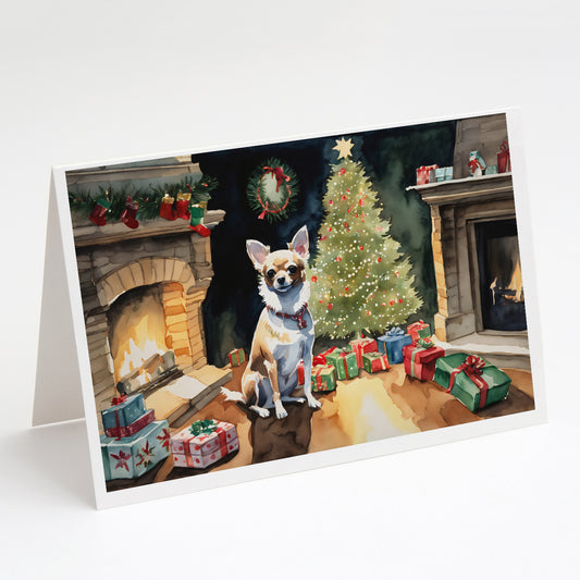 Buy this Chihuahua Christmas Greeting Cards and Envelopes Pack of 8