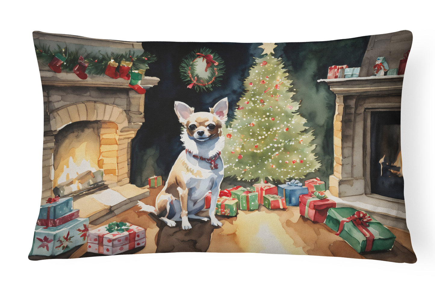 Buy this Chihuahua Christmas Throw Pillow