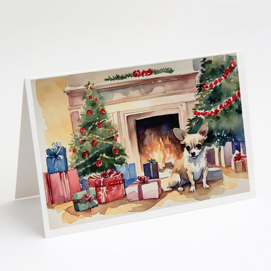 Buy this Chihuahua Christmas Greeting Cards and Envelopes Pack of 8