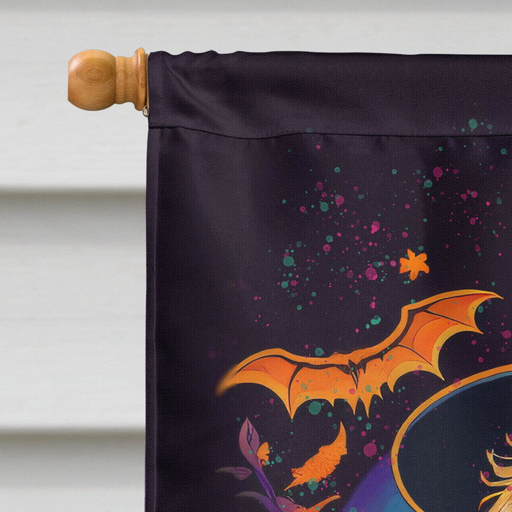 Cocker Spaniel Witchy Halloween House Flag