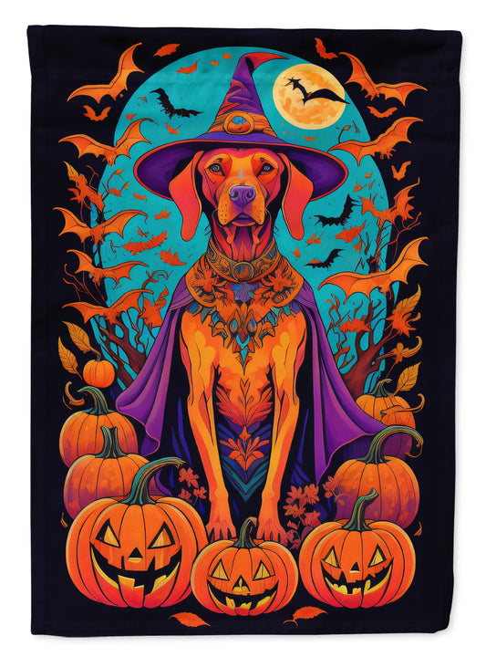 Buy this Vizsla Witchy Halloween Garden Flag