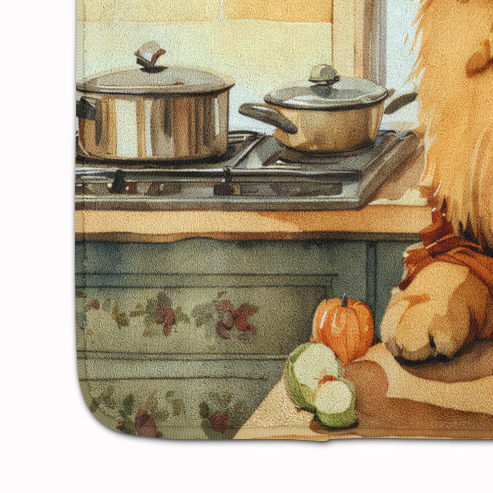 Chow Chow Fall Kitchen Pumpkins Memory Foam Kitchen Mat