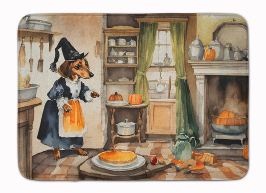 Buy this Dachshund Fall Kitchen Pumpkins Memory Foam Kitchen Mat