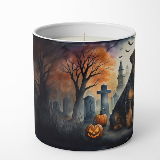 Buy this Airedale Terrier Spooky Halloween Decorative Soy Candle