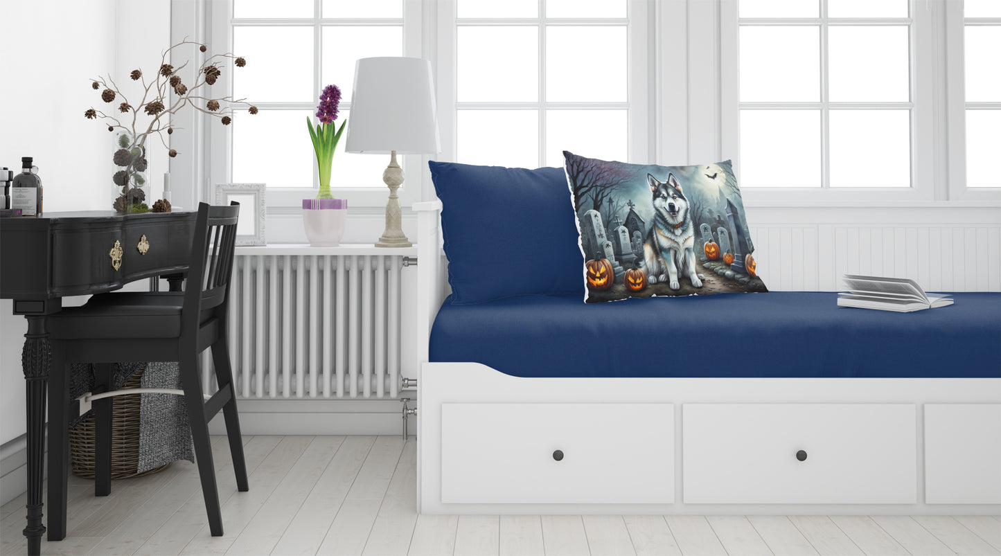 Alaskan Malamute Spooky Halloween Standard Pillowcase