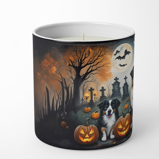 Buy this Australian Shepherd Spooky Halloween Decorative Soy Candle