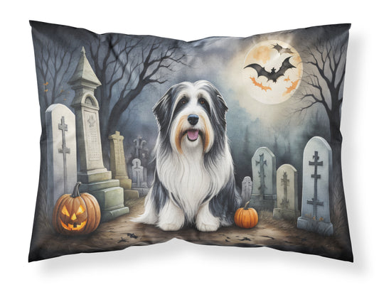 Buy this Bearded Collie Spooky Halloween Standard Pillowcase