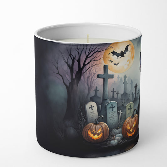 Buy this Boston Terrier Spooky Halloween Decorative Soy Candle