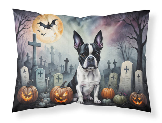 Buy this Boston Terrier Spooky Halloween Standard Pillowcase