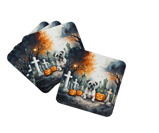 Buy this Boxer Spooky Halloween Foam Coasters