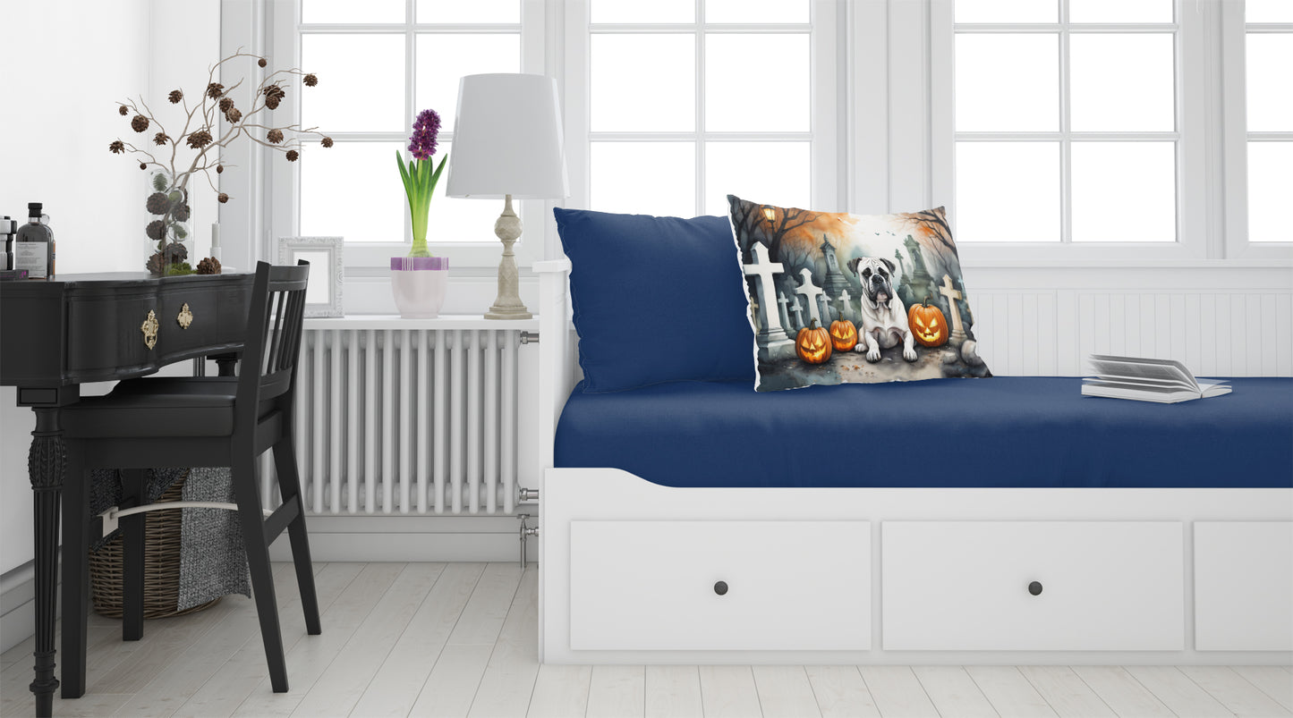 Boxer Spooky Halloween Standard Pillowcase
