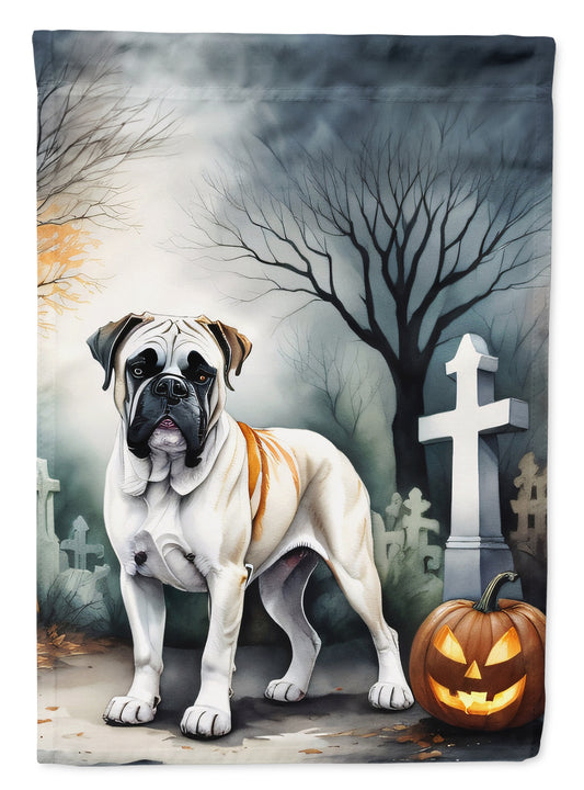 Buy this Boxer Spooky Halloween House Flag