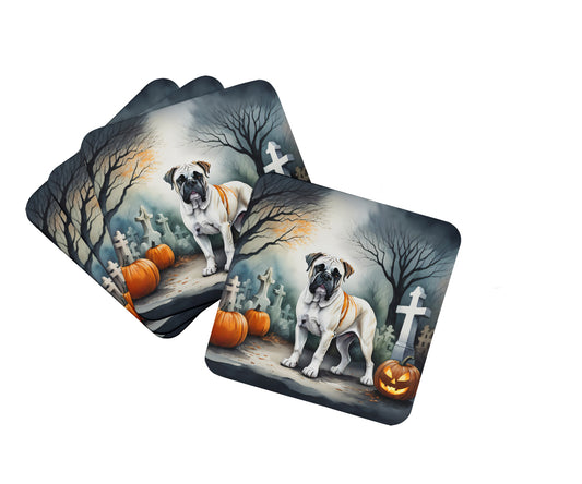 Buy this Boxer Spooky Halloween Foam Coasters
