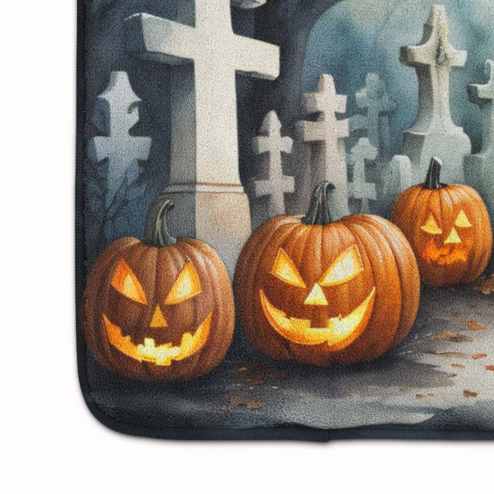 Boxer Spooky Halloween Memory Foam Kitchen Mat