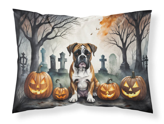 Buy this Boxer Spooky Halloween Standard Pillowcase