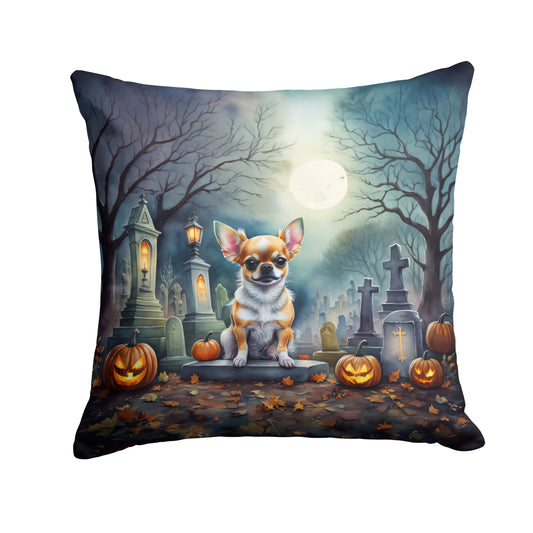 Buy this Chihuahua Spooky Halloween Throw Pillow