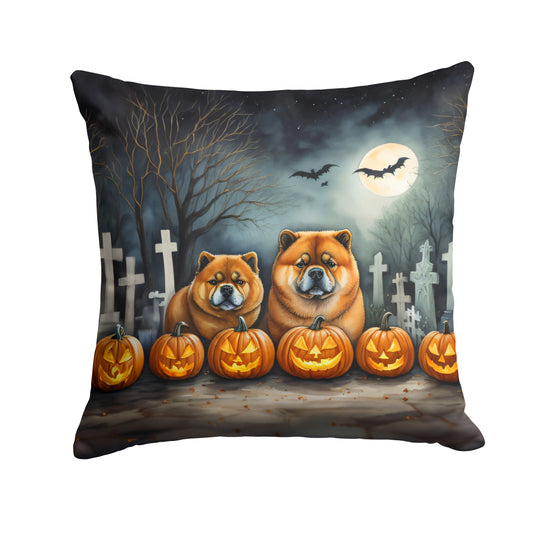 Buy this Chow Chow Spooky Halloween Throw Pillow