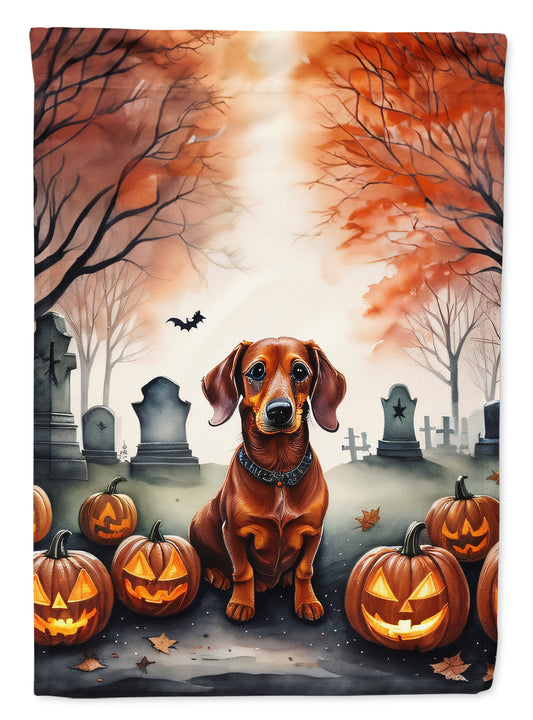 Buy this Dachshund Spooky Halloween House Flag