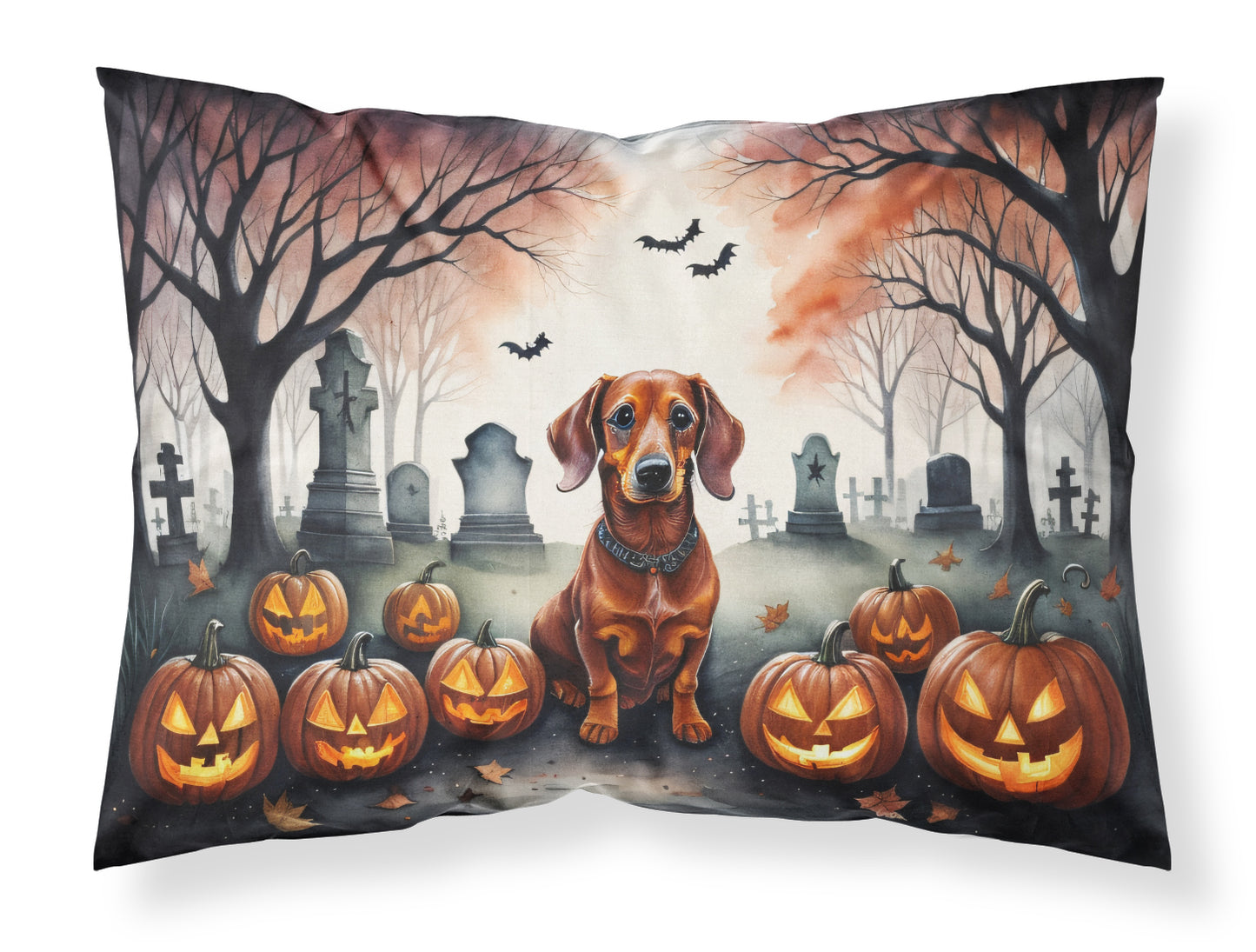 Buy this Dachshund Spooky Halloween Standard Pillowcase