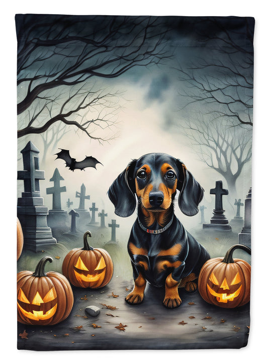 Buy this Dachshund Spooky Halloween House Flag