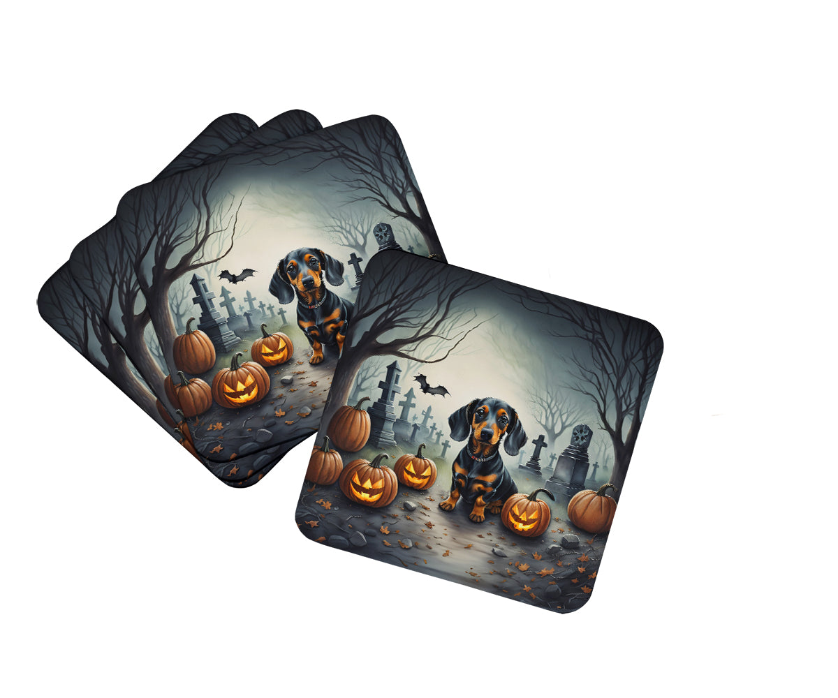 Buy this Dachshund Spooky Halloween Foam Coasters